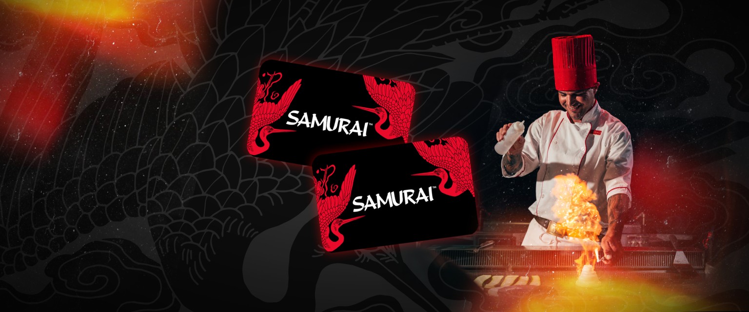 Samurai Gift Cards