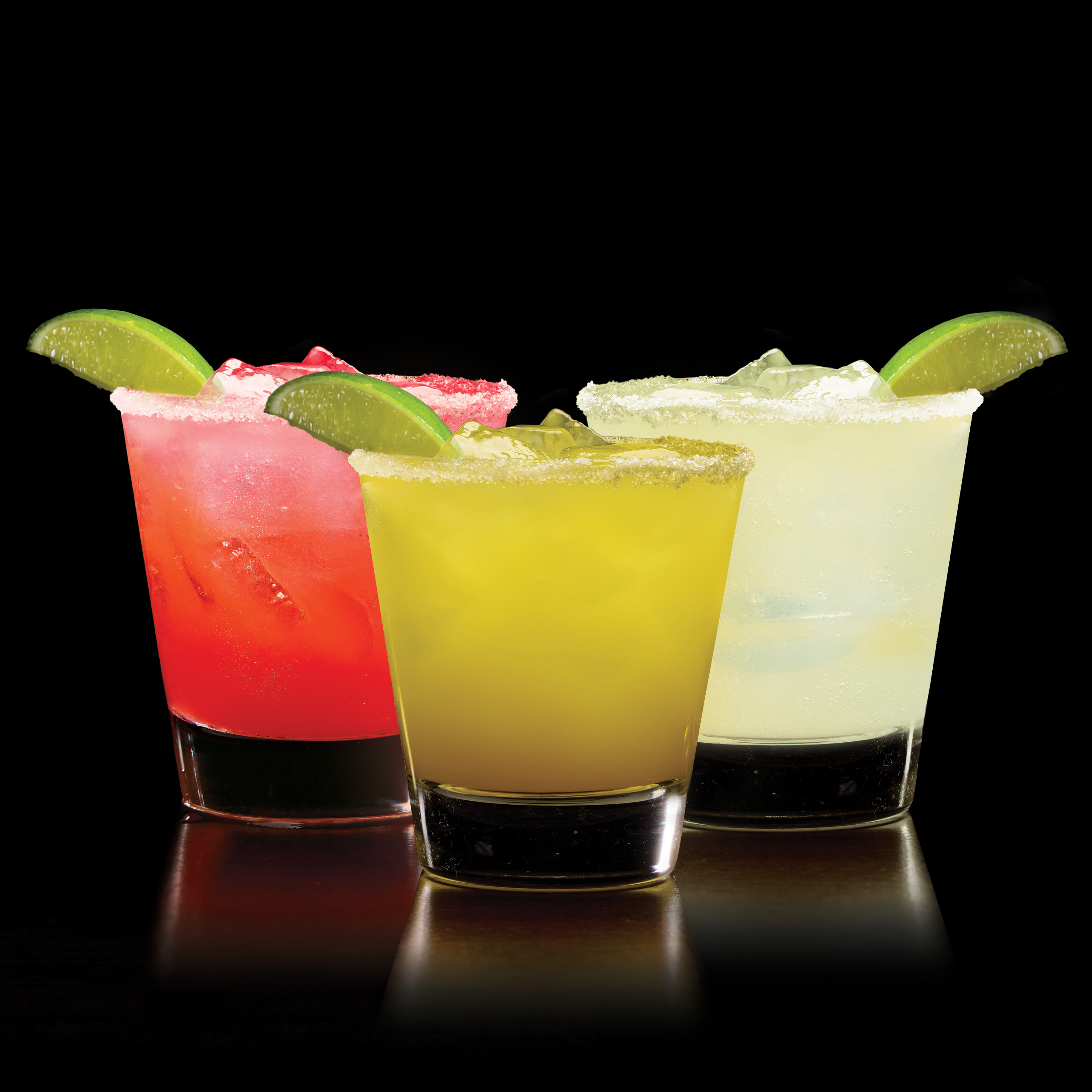 ROCKY’S MARGARITA Altos Plata Tequila, Combier d’Orange, organic agave, yuzu and Grand Marnier: • Traditional • Mango • Passion Fruit • Strawberry