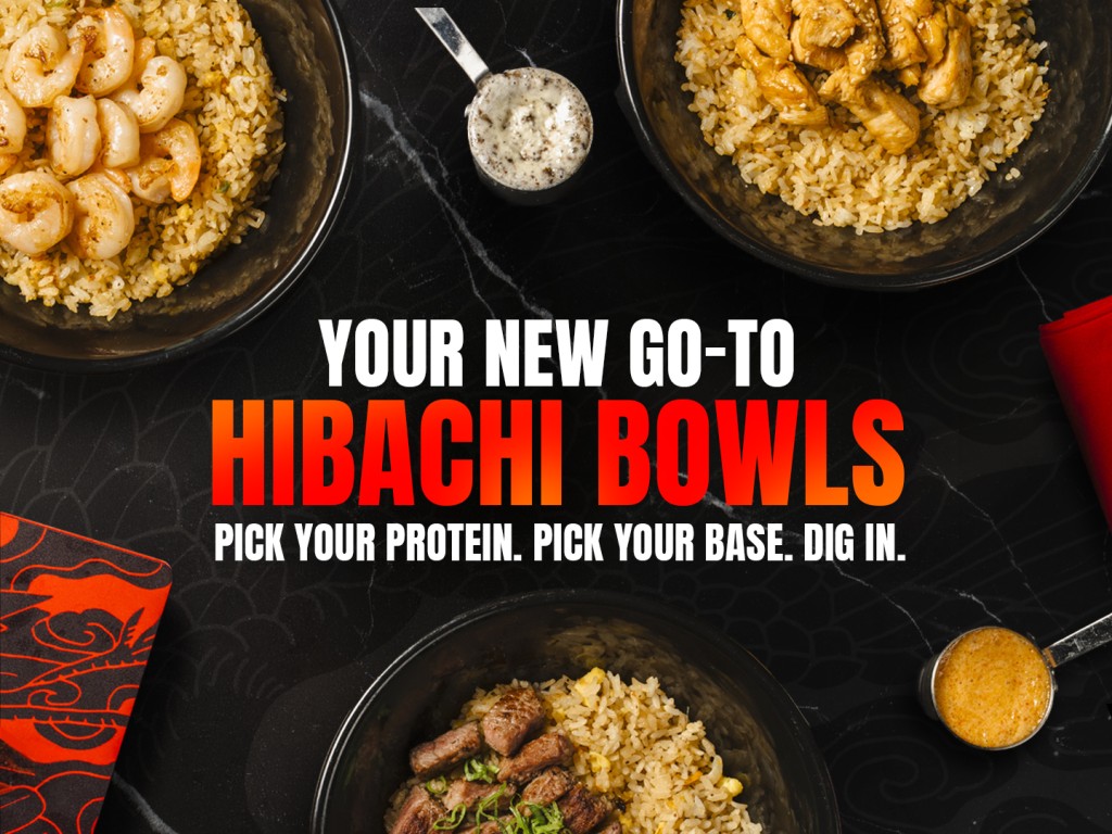 NEW HIBACHI BOWLS